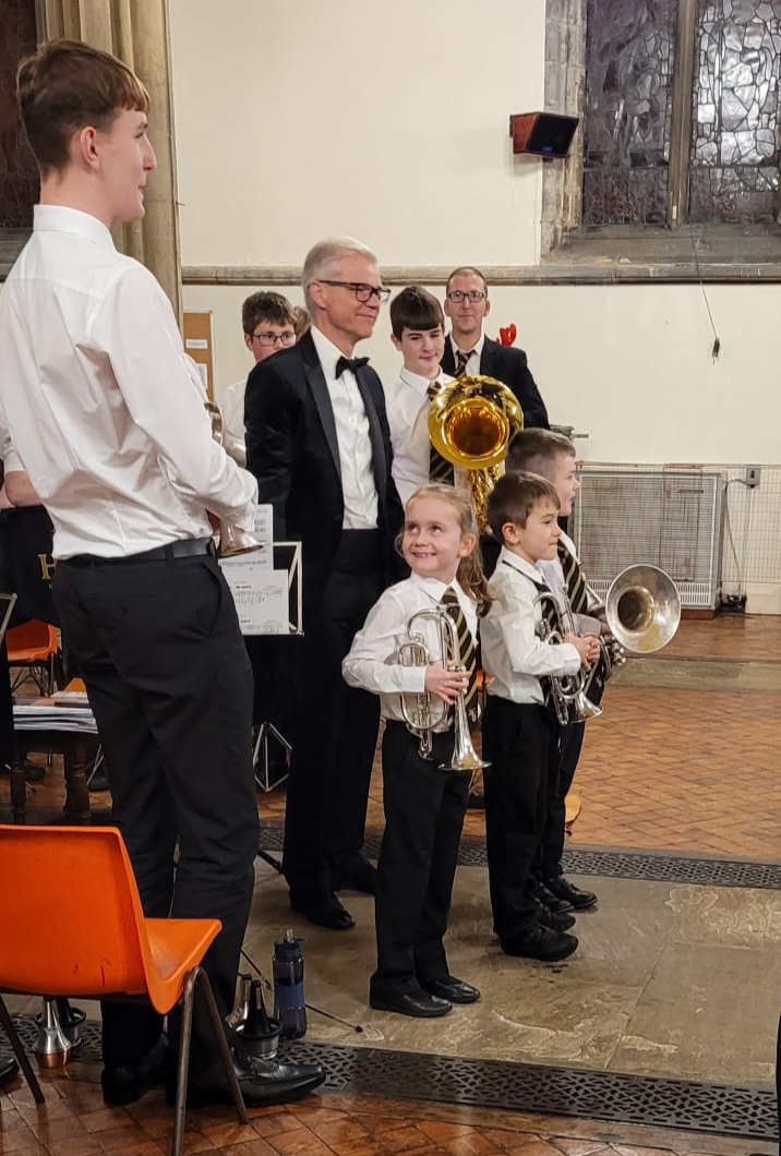 Players from our Learner Band taking their applause Players from our Learner Band taking their applause